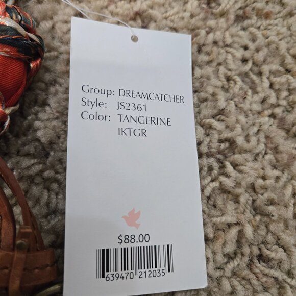 Jessica Simpson Dreamcatcher Tangerine Purse JS2361 NWT - Picture 3 of 6